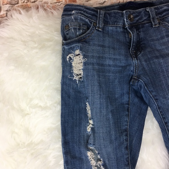 🦄Refuge skinny jean distressed sz 3L JR women 25 - Picture 6 of 8